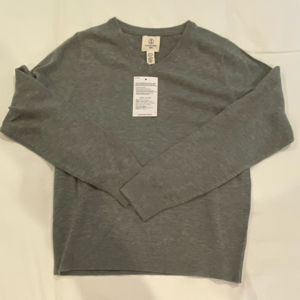 Lands End Boys V- Neck Sweater